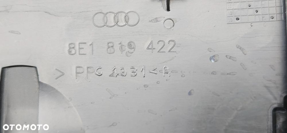 AUDI A4 B6 B7 PODSZYBIE DOLNE ORYGINAŁ 8E1819417B 8E1819422 - 4