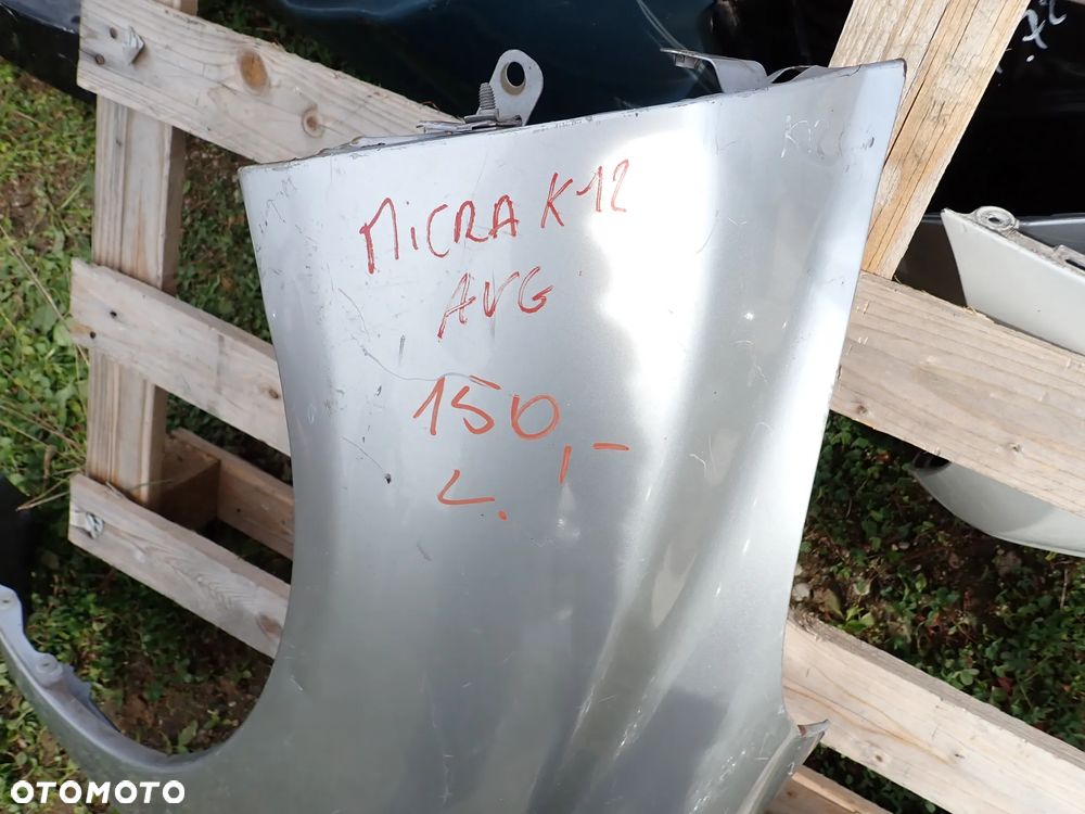 NISSAN MICRA K12 BŁOTNIK LEWY PRZÓD - 2