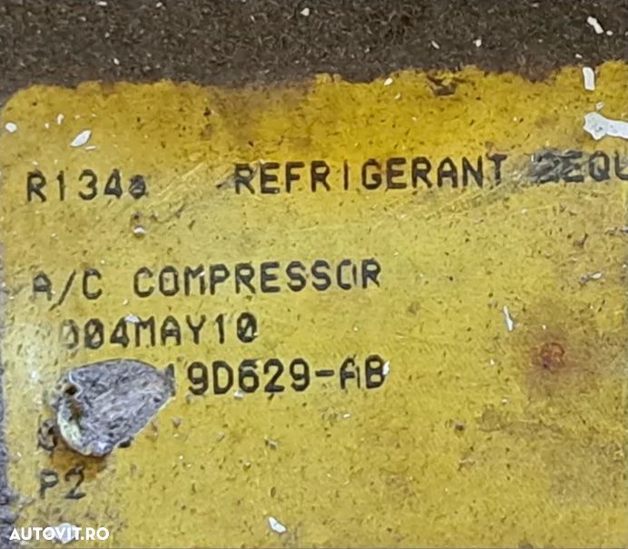 Compresor ac clima Jaguar S 2.7td 3.0d cod: 19D629-AB ( 6 pk ) - 5