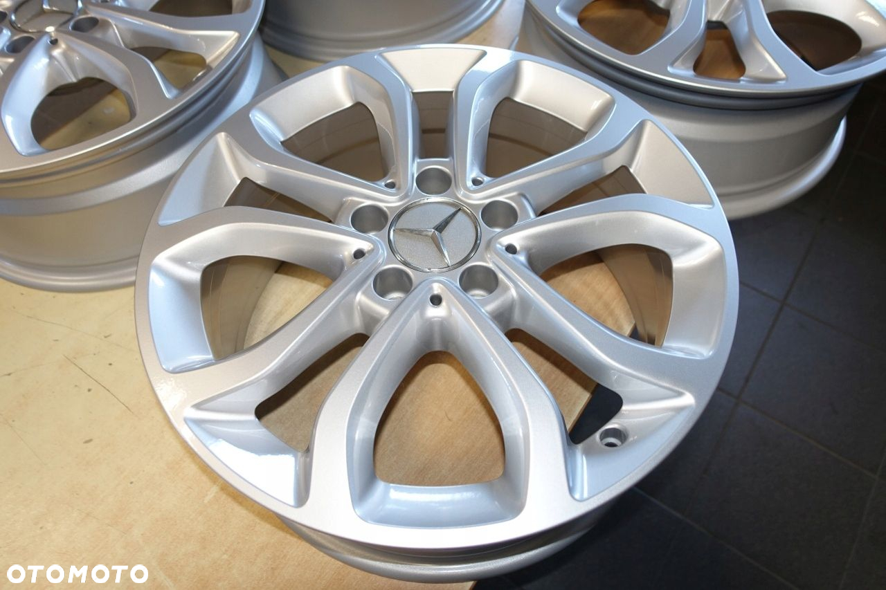 Mercedes w205 felgi 17 4szt IDEALNE w207 7x17 et48.5 2054010200 - 7
