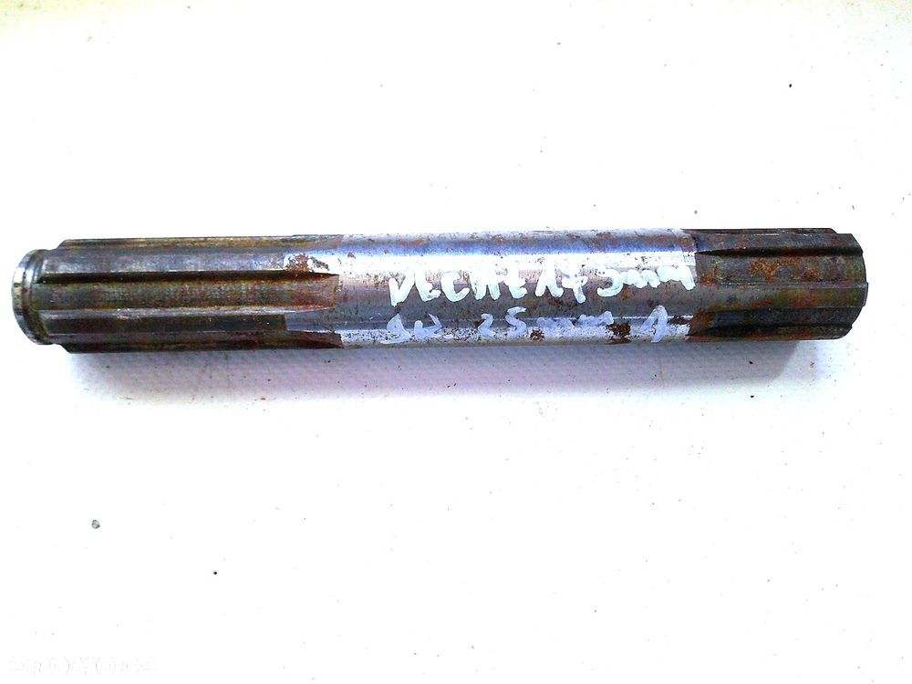 wałek napędowy wom 175x25mm 6 frezów - 4