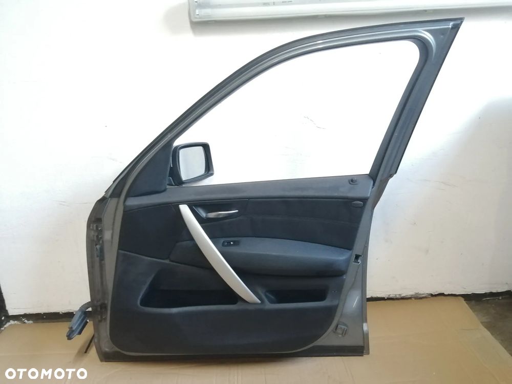 DRZWI PRAWY PRZÓD BMW X3 E83 LIFT 06-10 SPACEGRAU METALLIC - 6