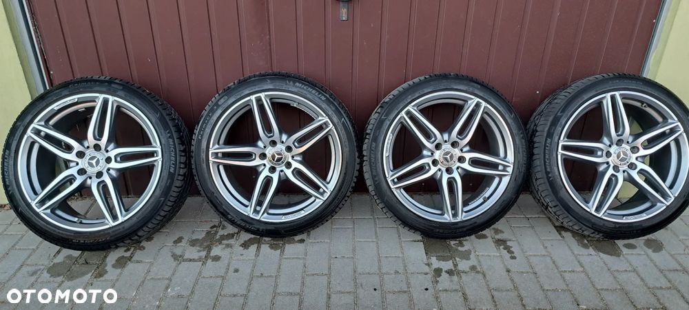 FELGI MERCEDES AMG 8Jx19H2ET45 i ET20 5X112 z oponami MICHELIN - 1