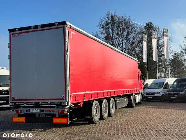 Kögel KURTYNA, SAF, CONTI, DACH PODNOSZONY - 1