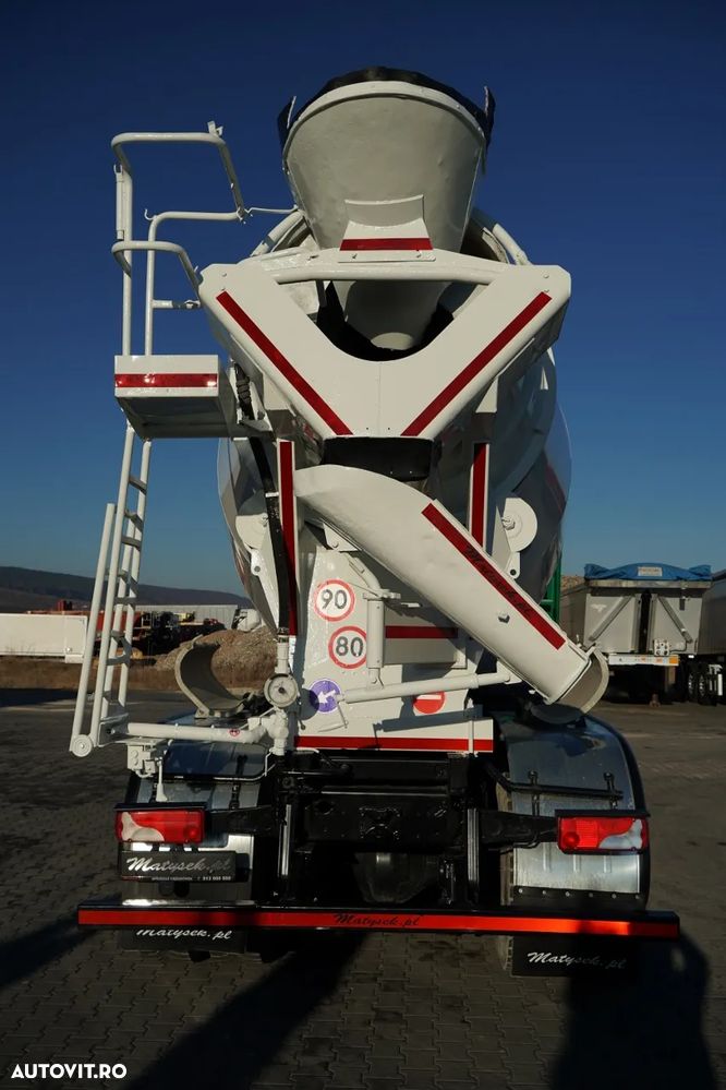 MAN TGS 32.420 / 8x4 / BETONIERĂ FRUMECAR / BETONIERĂ 9 M3 - 12