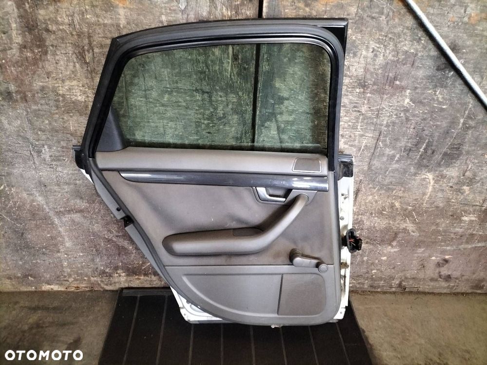 DRZWI KOMPLETNE LEWY TYŁ AUDI A4 B6 SEDAN LY7W - 14
