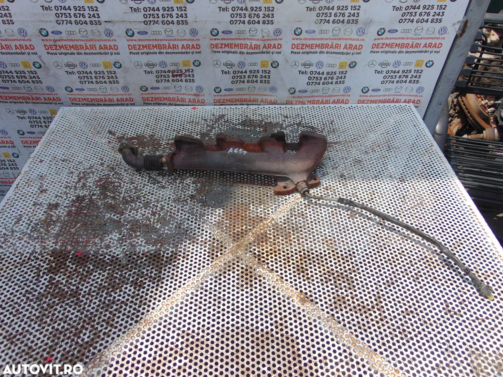 Galerie evacuare Mercedes w204 2.2 w212 cod a6511420001 sprinter w639 vito w906 - 1