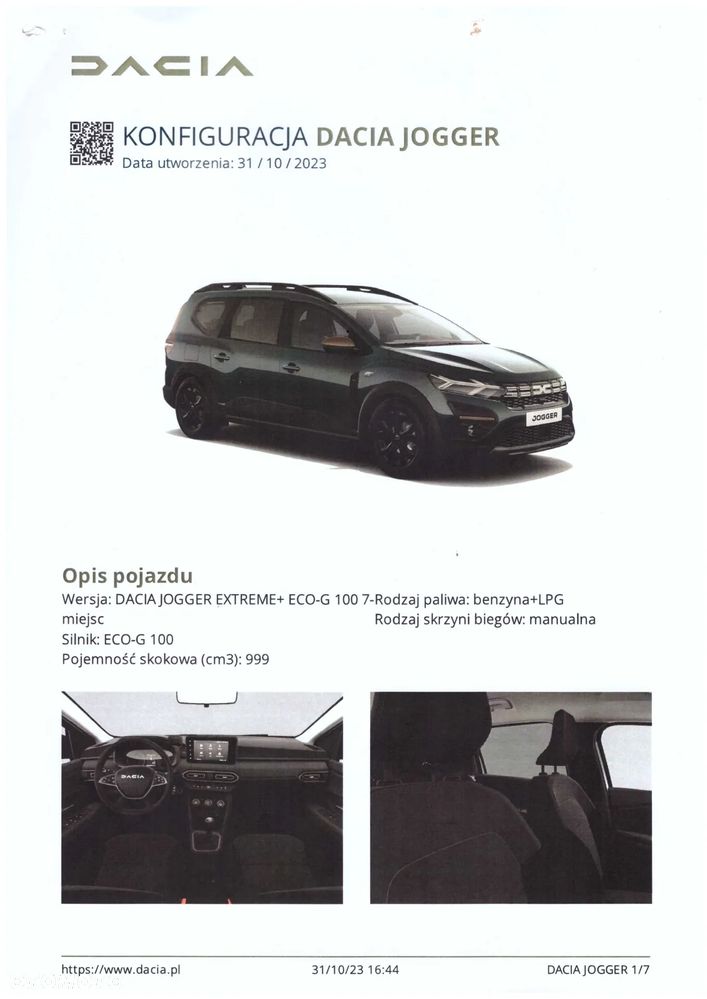 Dacia Jogger 1.0 TCe Extreme+ 7os - 37