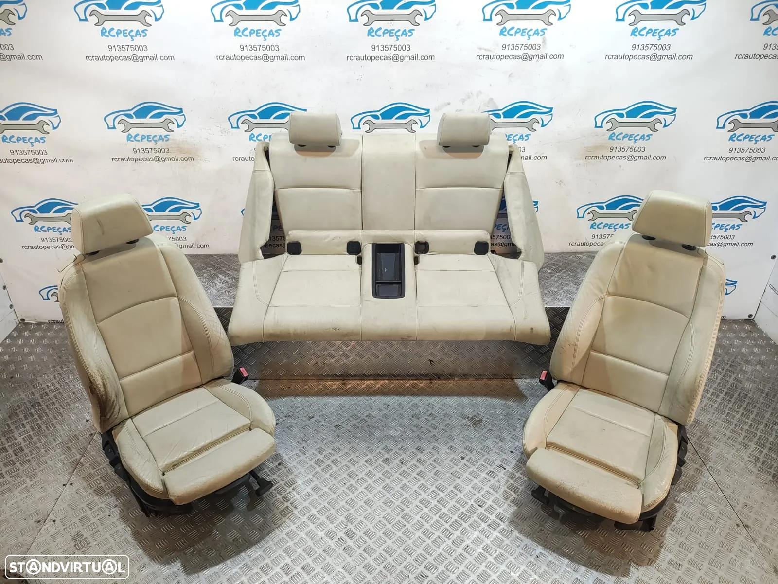 Conjunto de Bancos BMW Serie 1 E82 Coupé Pack M Pele - 13