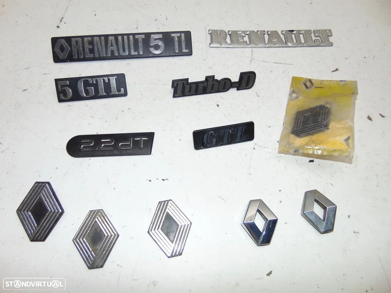 Franceses Renault, Citroen, Peugeot legendas/Símbolos - 1
