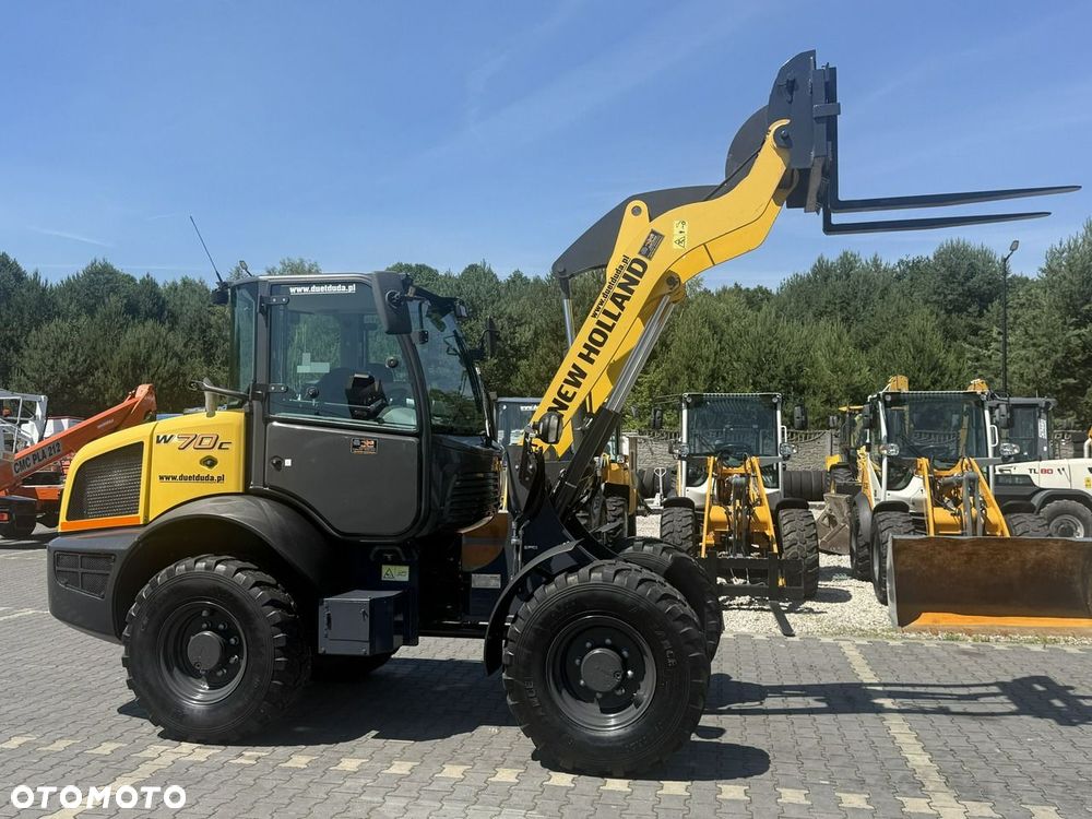 New Holland W70C Compact Widły + Łyżka Jak Nowa 1000 mth Klimatyzacja - 32