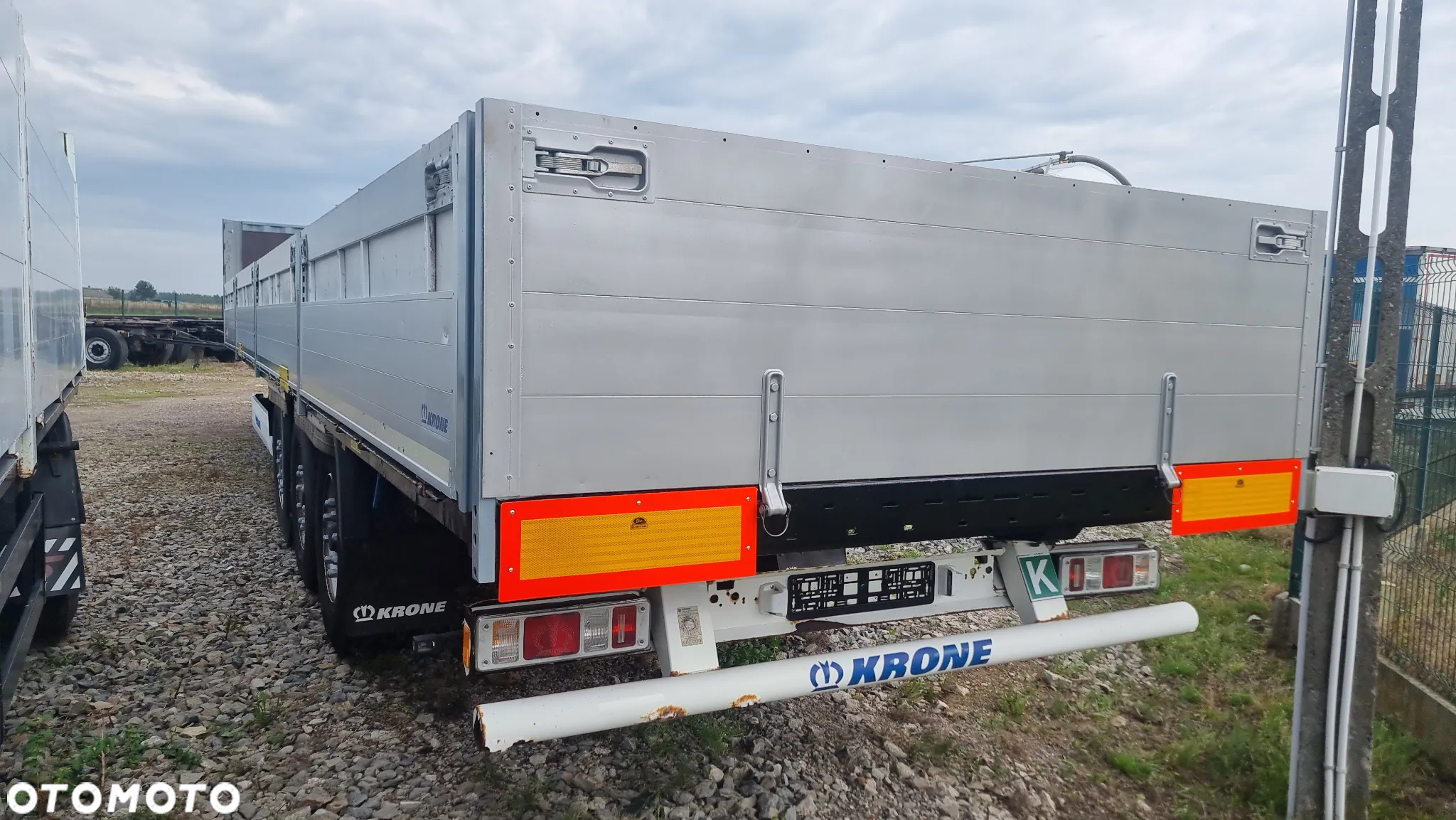 Krone 43.500zł netto NACZEPA BUDOWLANKA BURTOWA STANDARD 2014 ROK St. BDB MOŻLIWOŚĆ TRANSPORTU - 6