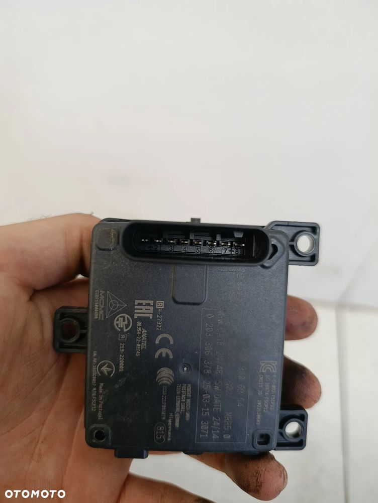 Radar sensor moduł distronic acc przód Mercedes EQB A243 W243 X243 243 lift - 3