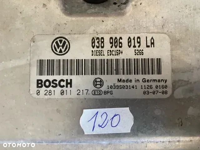 STEROWNIK SILNIKA SEAT IBIZA III 1.9 TDI 038906019LA - 2