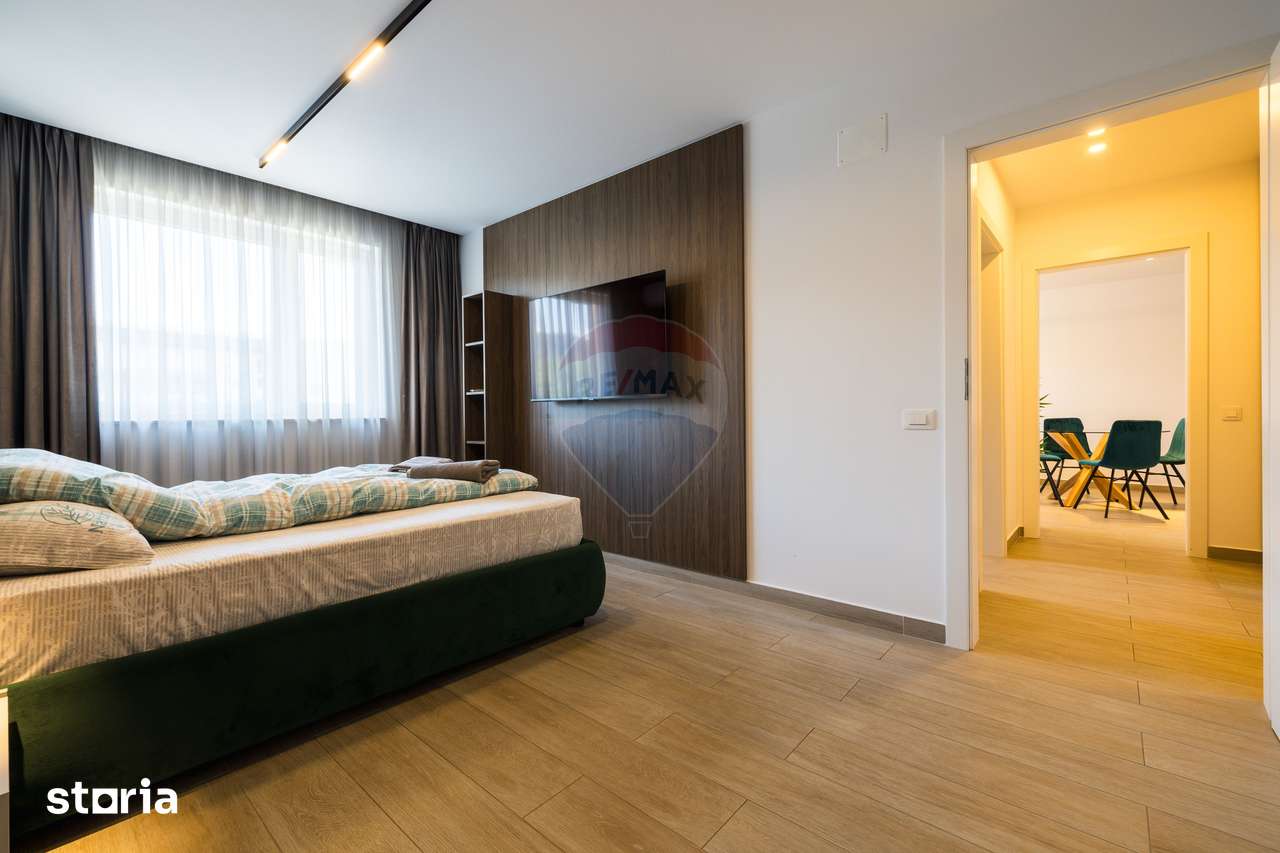 Apartament 2 camere de închiriat Urban Plaza Brașov, mobilat lux — fotografia 3