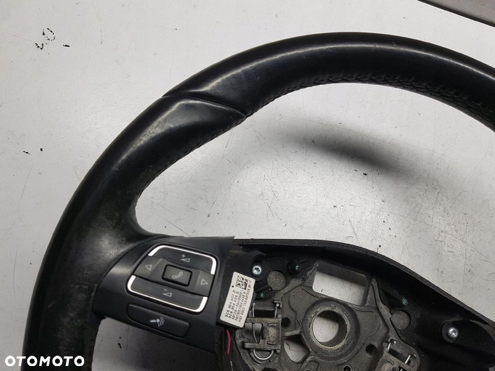 VW GOLF VI 08-13r PASSAT B7 KIEROWNICA SKÓRZANA - 5