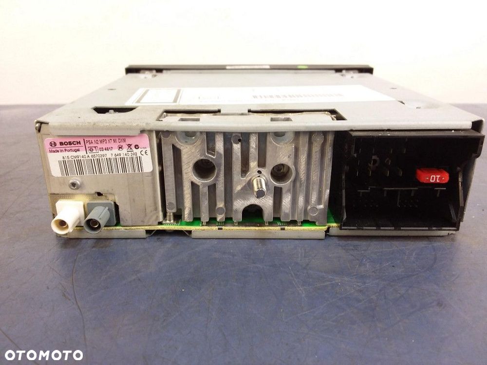 CITROEN C5 II RADIO 9666968077 - 5