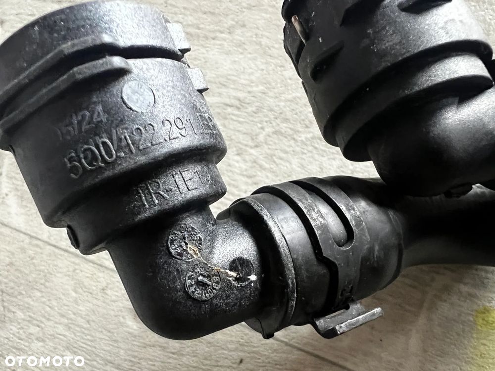 VW AUDI SKODA Silnik Wąż PRZEWÓD WODY DODATKOWA POMPKA KOMPLET WĘŻY DO SILNIKA KOD: DXD BEI MKB 3WA121049G 5Q0121156D - 8