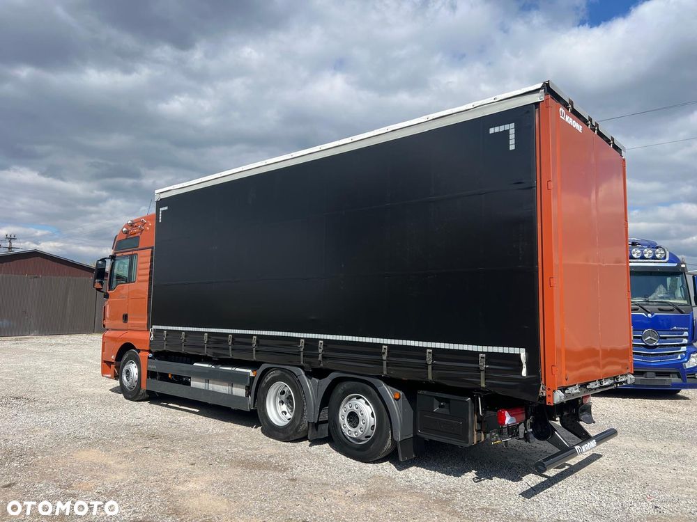 MAN TGX 26.480 / 6x2 / Burto - Firanka / - 3