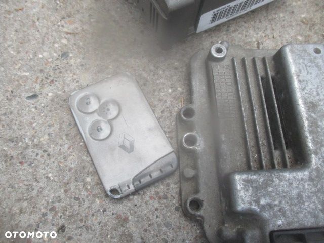 RENAULT ESPACE IV 4 ZESTAW KOMPUTER BLOKADA IMMO KARTA 2.2 DCI  8200311550 0281011724 - 4