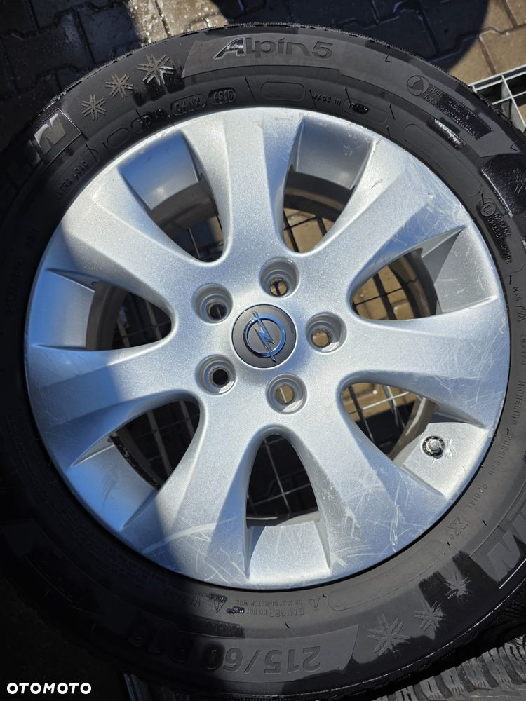OPEL ASTRA J ZAFIRA C INSIGNIA B 5x115 R16 FELGI ALUMINIOWE CZUJNIKI TPMS - 3