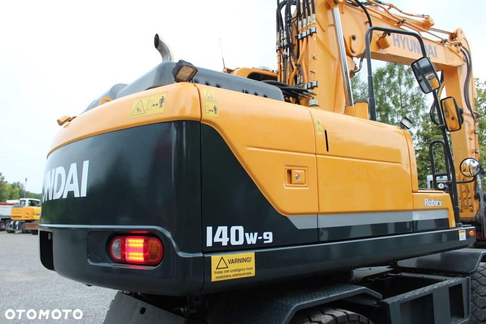 Hyundai Robex 140W-9 Rototilt Sprowadzona 8400Mtg - 9