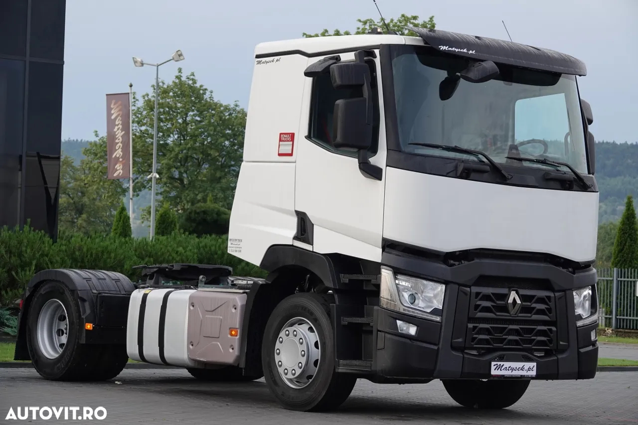 Renault T 430 / CABĂ JUSĂ / HIDRAULICĂ DE BASCULARE / GREUTATE: 6.700 KG / 250.000 km. - 2