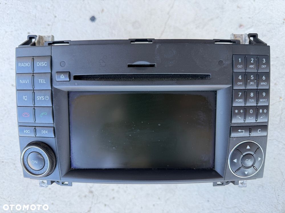 MERCEDES 639 viano vito sprinter lift 906 a169 b245 radio command nawigacja DVD SD BT - 3