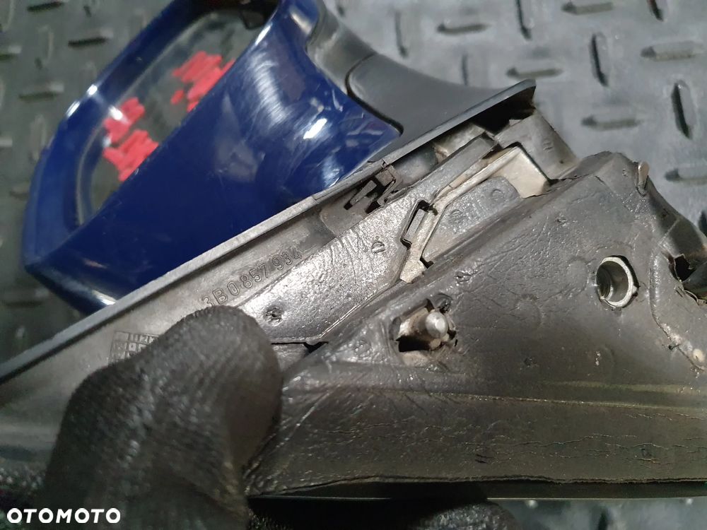 VW PASSAT B5 LUSTERKO PRAWE ELEKTRYCZNE 5PIN E1020514 3B0857934 NIEBIESKIE POSIADAM 2SZT - 5