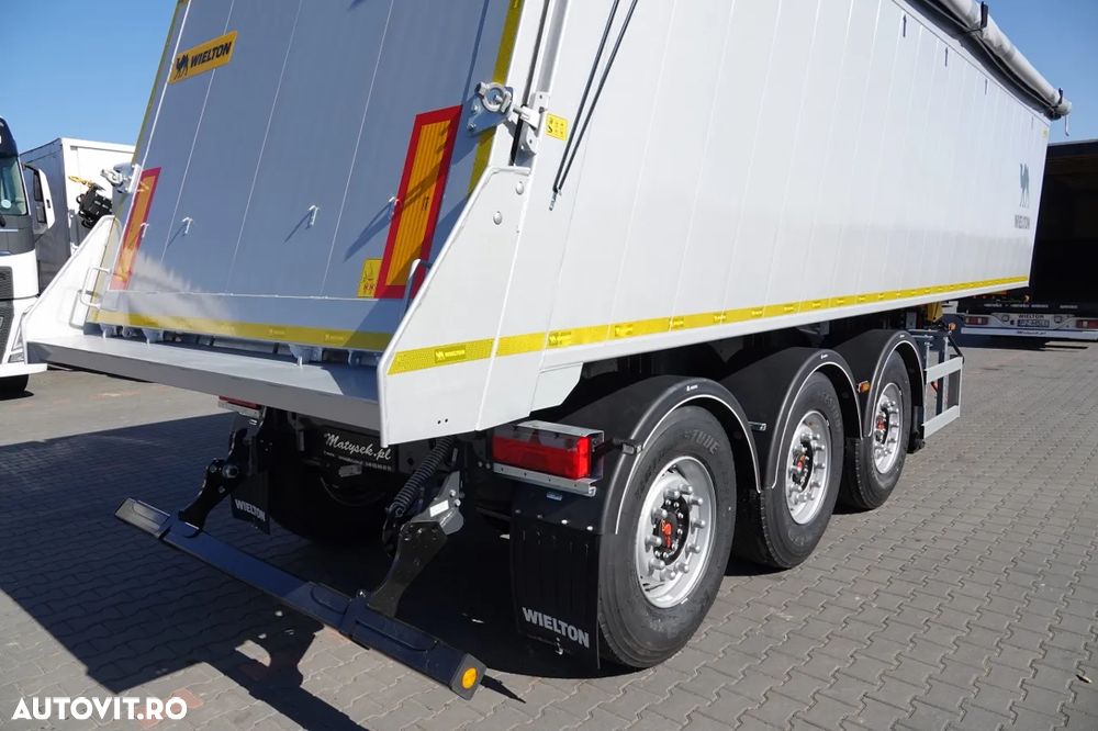 Wielton BASCULANTE ALUMINIU 36 M3 / FLAP / NOU-NOU 2025 / ETAJA 7MM / AXIE LIFTATOR / DISPONIBIL Imediat - 13