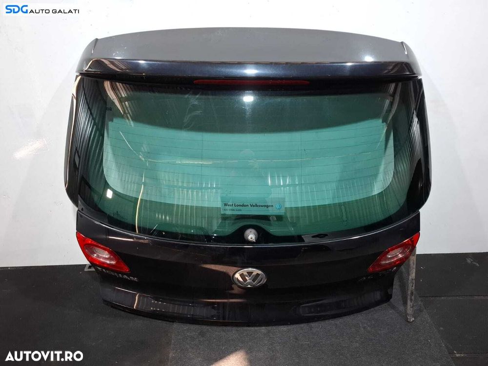 Hayon Haion Capota Portbagaj Dezechipat cu Luneta Geam Sticla Volkswagen Tiguan 2007 - 2015 Culoare LC9X [L5092] - 6