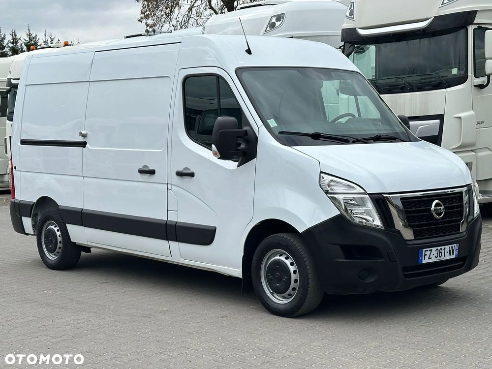 Nissan NV400/2.3 150KM/2021R/L2H2/BLASZAK/ZAMKI ANTYWŁAMANIOWE/HAK/CZUJNIKI PARKOWANIA/ŁAD: 1450KG/RENAULT MASTER - 2