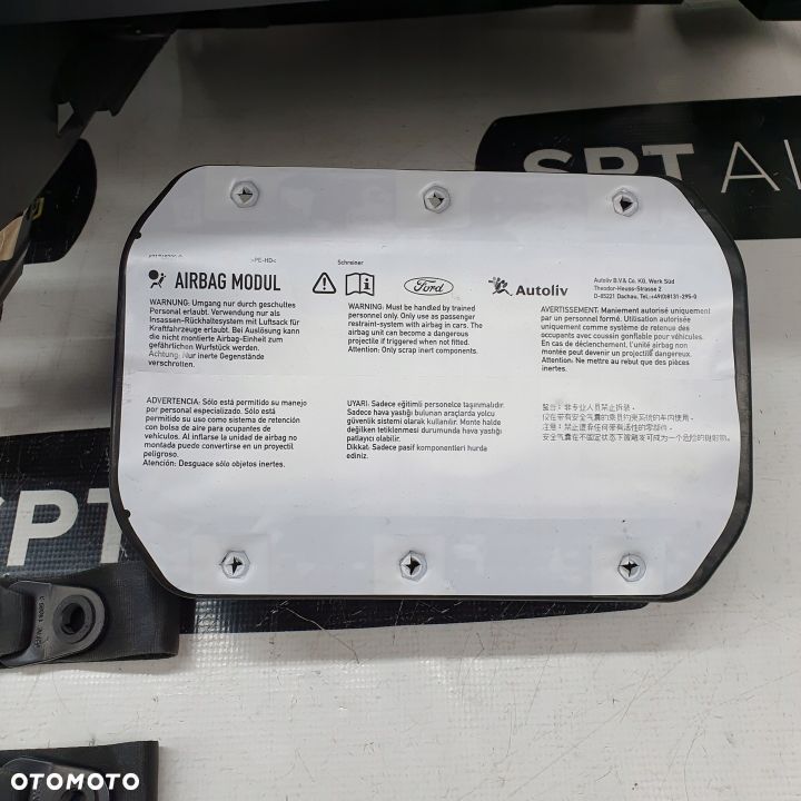 FOCUS MK3 III 3 LIFT KOKPIT DESKA KONSOLA PULPIT PODUSZKA AIRBAG AIR BAG PASY KIT SETBAG - 9