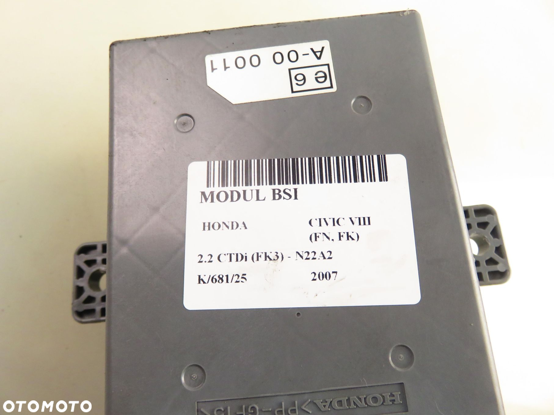 BSI HONDA CIVIC VIII (FN, FK) 2.2 CTDi (FK3) - N22A2 SMGG330 - 11