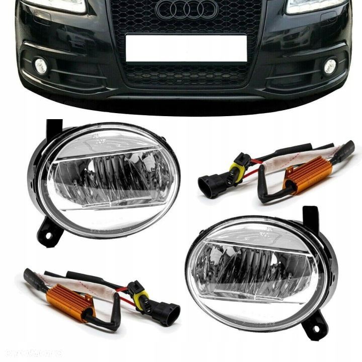 HALOGENY LED AUDI A4 B8 A6 C6 Q5 SEAT EXEO - 1