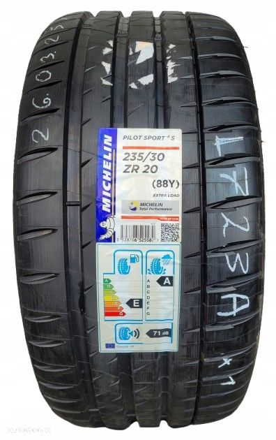 1x Michelin Pilot Sport 4S 235/30R20 88Y XL L723A