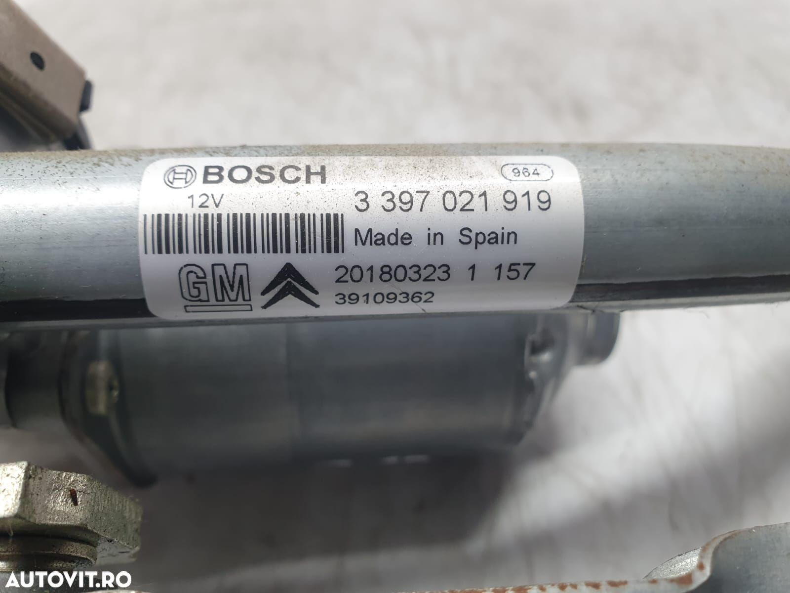 Ansamblu stergator parbriz cu motoras 3397021919 Opel Crossland X 1 [ - 2