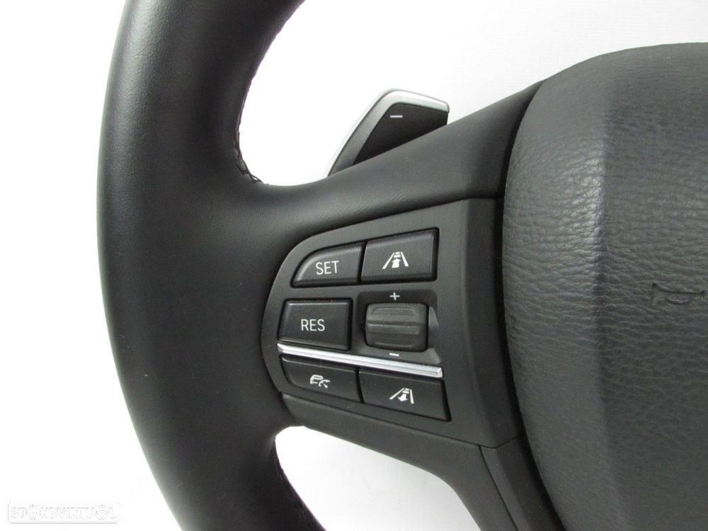 Volante Pack M Com Patilhas, Multifunções e Airbag Seminovo/ Original BMW X3 (F2... - 4