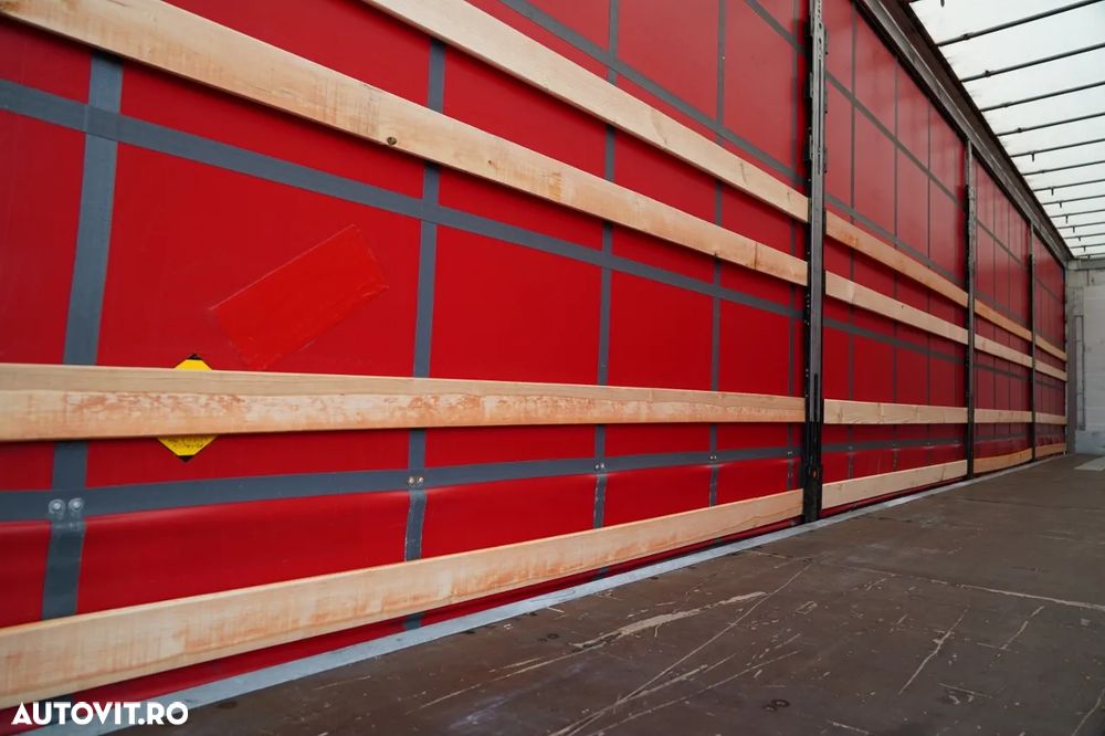 Schmitz Cargobull CORTINĂ / VARIOS / 385/55 R22.5 / PUNȚĂ CULISANTĂ / ACOPERIȘ CULISANT / SAF - 16