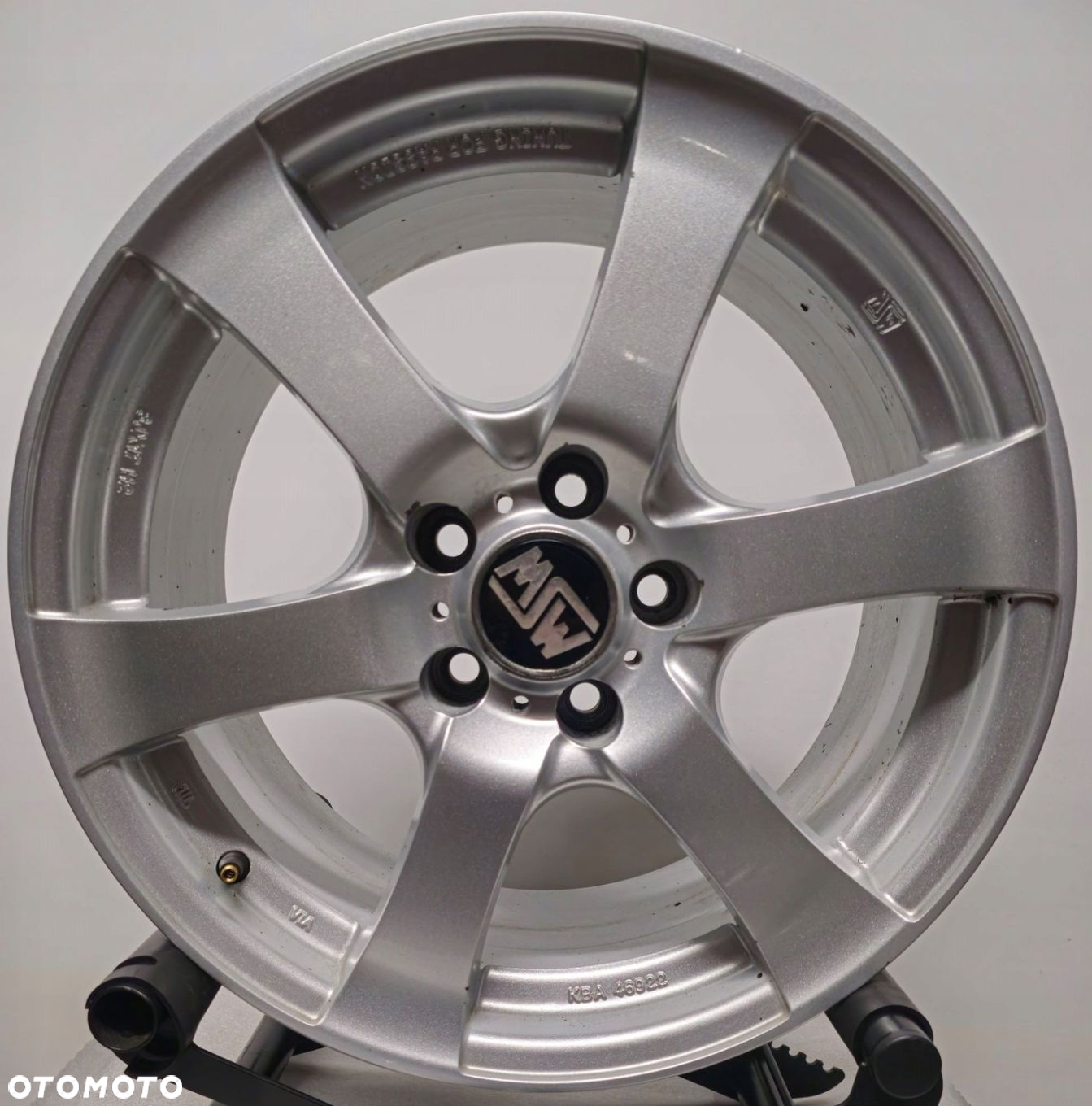 FELGI ALUMINIOWE MSW 8x17 5x112 ET35 AUDI VW SKODA SEAT - 2