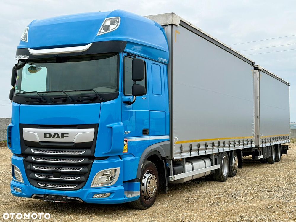 DAF XF 480 / ZESTAW PRZEJAZDOWY / FIRANKA / AUTOMAT / SSC / SERWISOWANY - 1
