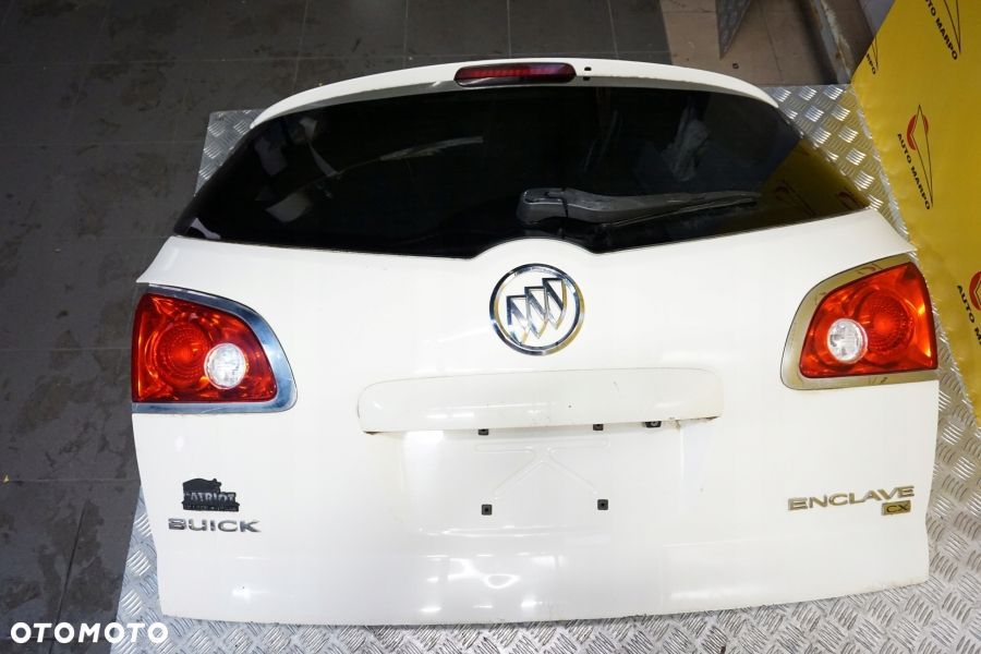 BUICK ENCLAVE 2008 - 2017 Klapa Tylna Bagażnika Szyba Spoiler Tył USA - 15