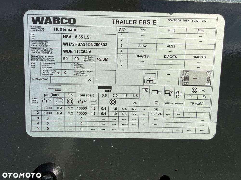 Huffermann HSA 18.65 LS - 10