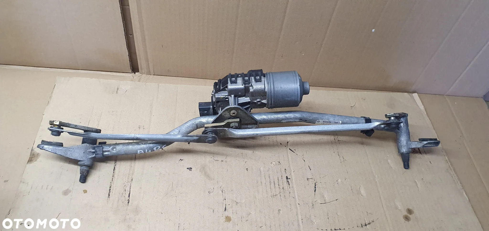 Mechanizm wycieraczek przód przedni Audi A4 B6 8E1955119 8E1955023A - 4