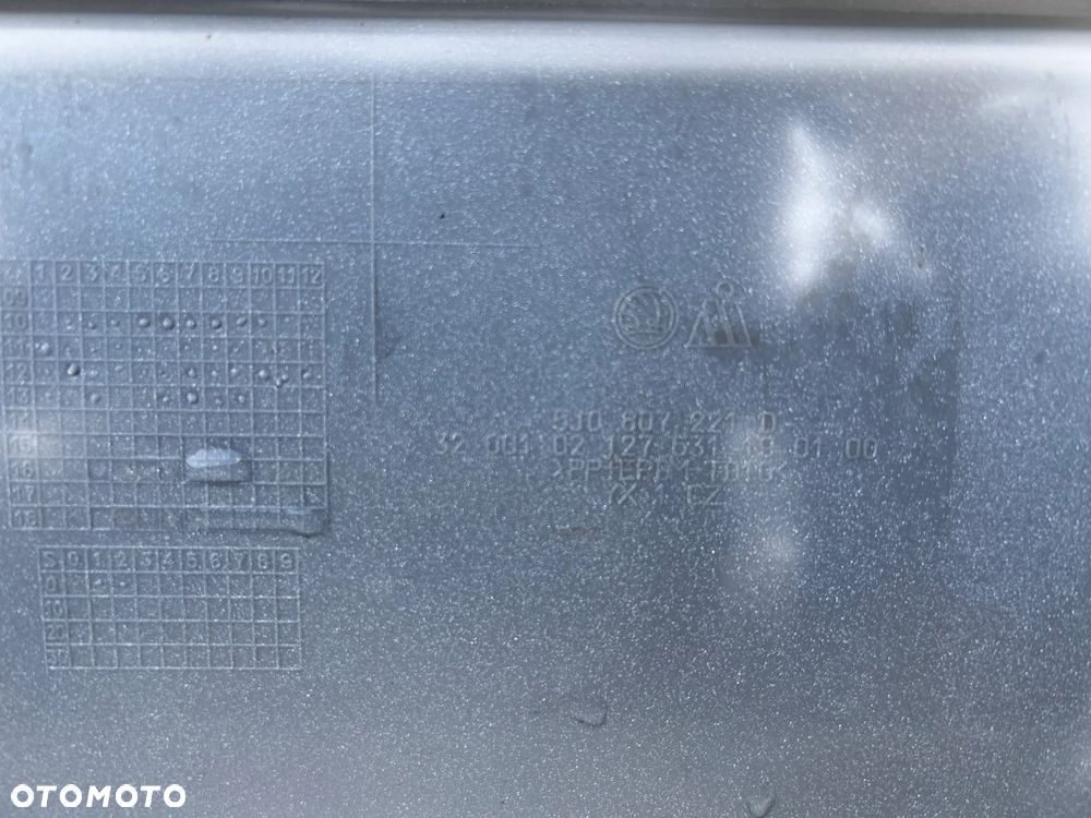 SKODA FABIA II 2 LIFT 5J0 5J0807221 ZDERZAK PRZÓ PRZEDNI BIAŁY - 7