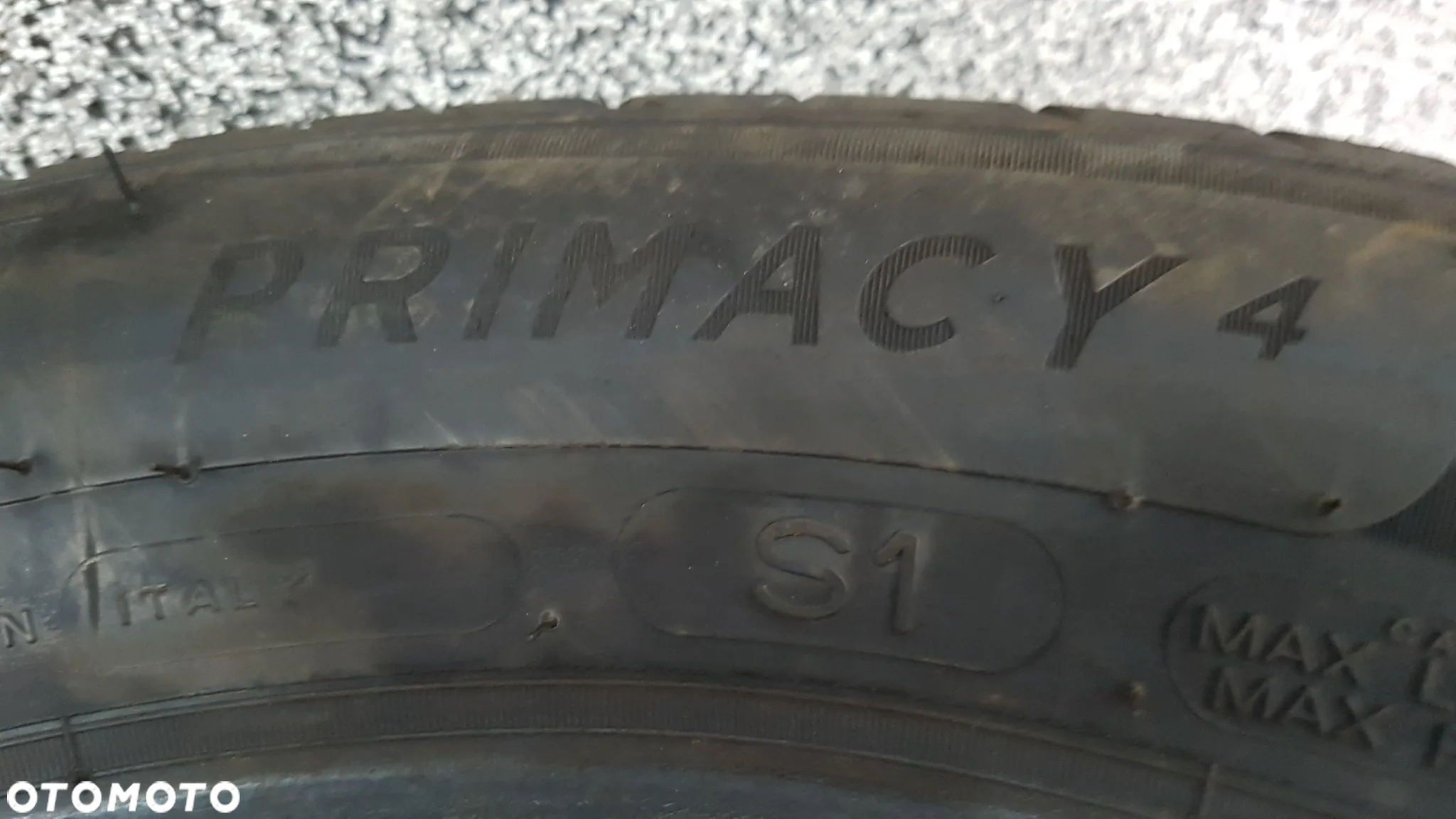 OPONY MICHELIN PRIMACY 4 S1 165/65R15  165/65/15 - 7