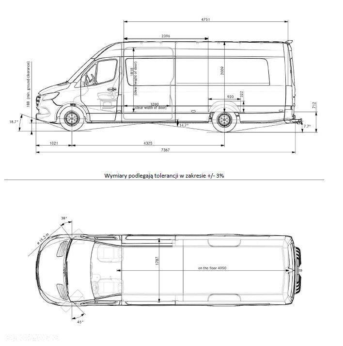 Mercedes-Benz Sprinter Furgon 319 CDI - 24