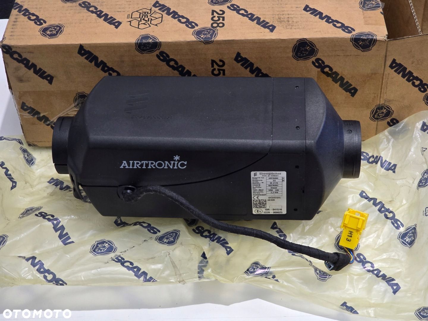 OGRZEWANIE POSTOJOWE AIRTRONIC SCANIA OE 1851020 - 1