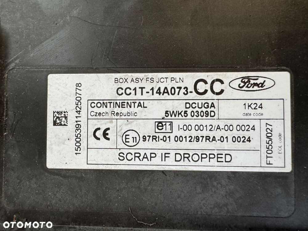 Moduł bcm Ford transit 2,2euro5 mk7 11-13r - 2
