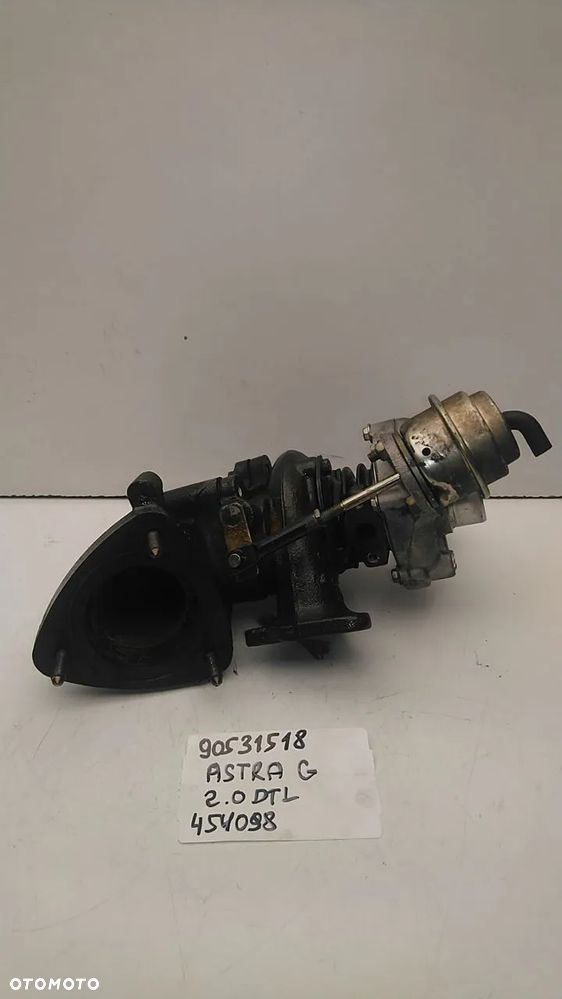 TURBINA 2.0 DI 82KM X20DTL ASTRA G 90531518 454098 - 4